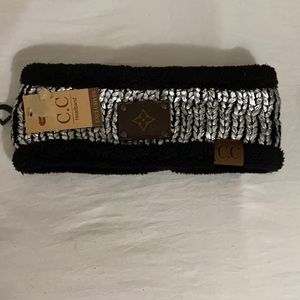 Brand new upcycled head warmer
